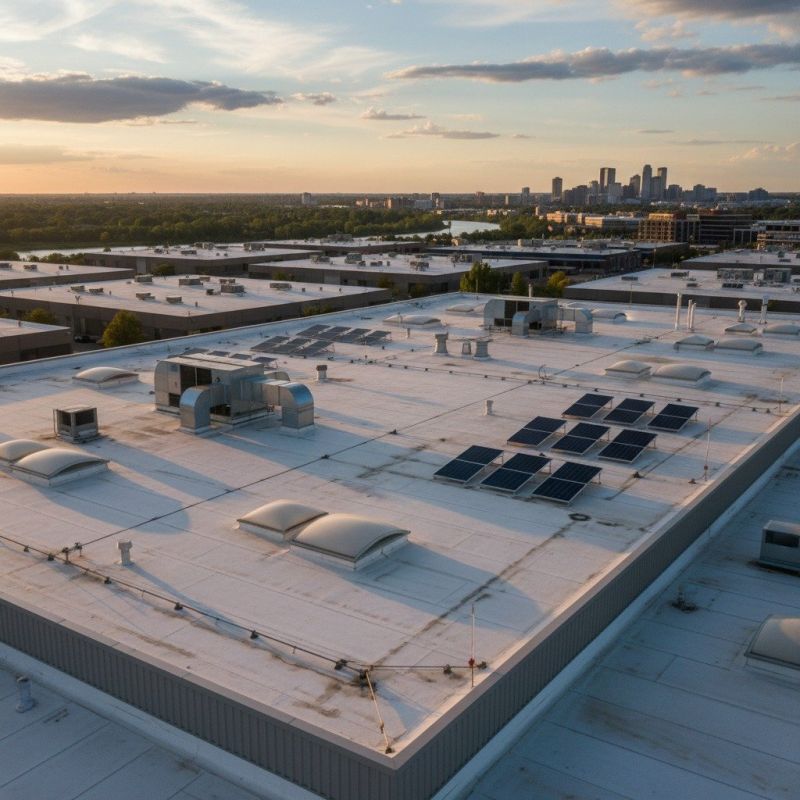 Residential Solar Installation detail